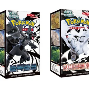 Alternative view of Pokémon TCG Black Bolt SV11B / White Flare SV11W Booster Box Sealed (Korean)