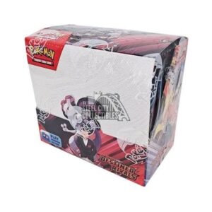 Pokémon Scarlet & Violet Destined Rival Booster Box featuring 36 packs, ultra-rare pulls, Pokémon ex, and premium collectible cards.