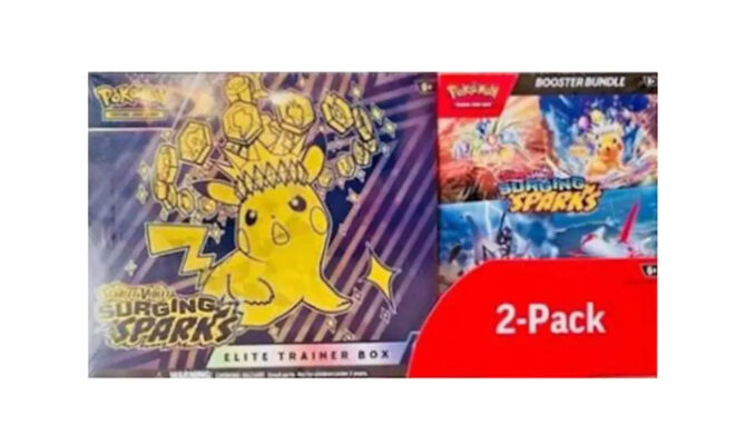 Buy pokemon scarlet & violet surging sparks booster pack with 10 cards. Pull powerful Pokémon ex, rare cards, and electrifying artwork.